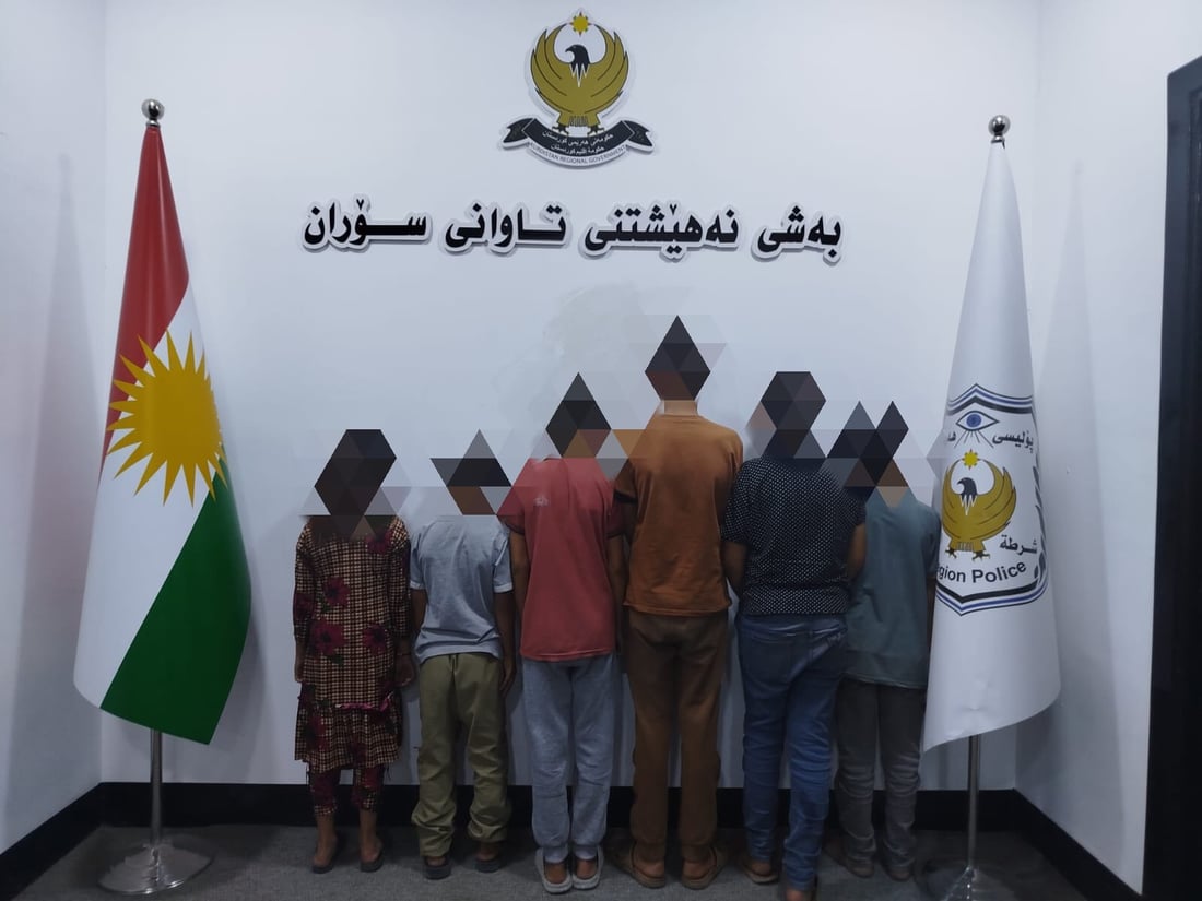 لە سۆران ژمارەیەک سواڵکەر دەستگیر کران