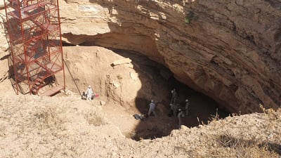 فيديو: أخذ عينات من دم أهالي تلعفر لتطابق مع 1500 ضحية في مقبرة جماعية جديدة