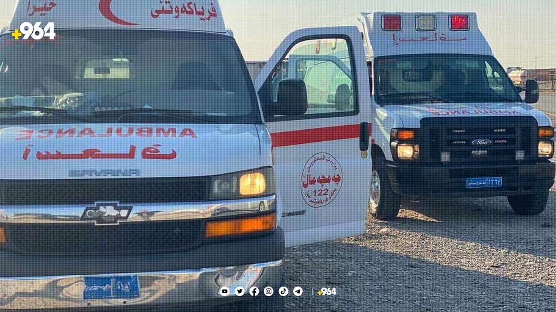 لە رووداوێکی هاتوچۆدا شەش کەس بریندار بوون