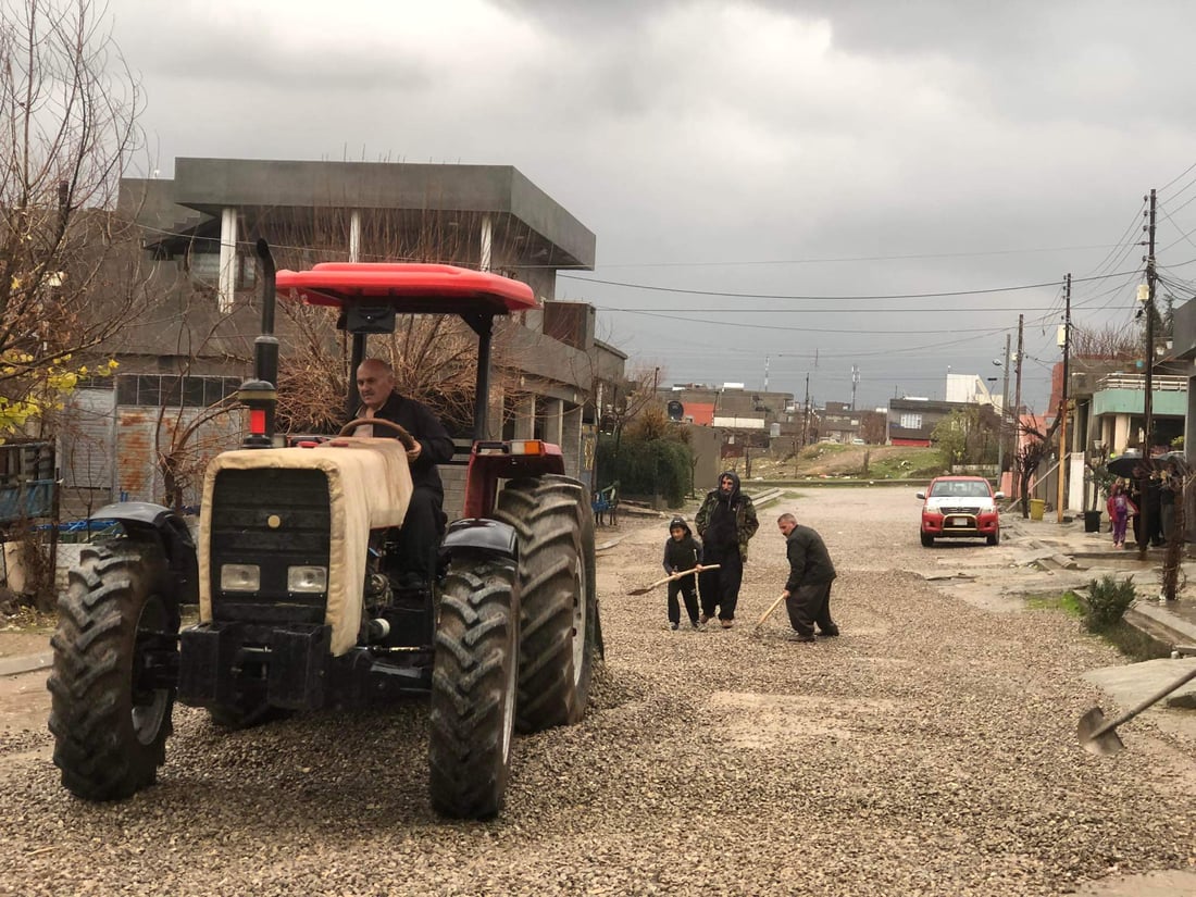 لە پیرەمەگروون 30 ماڵ گەڕەکەیان چەوڕێژ کرد