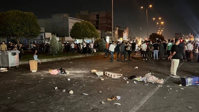 دانیشتوانی گەڕەکێکی هەولێر بەشێکی شەقامی 100 مەترییان داخستووە