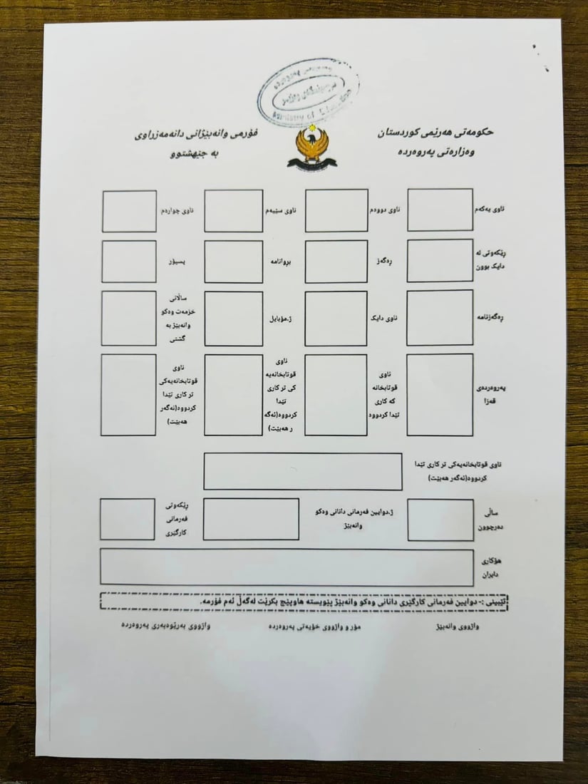 پەروەردەی مێرگەسۆر وانەبێژی دەوێت