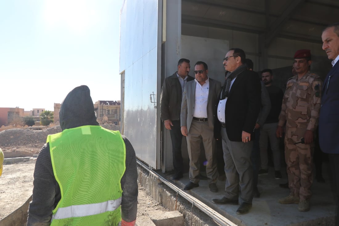 صور: المحافظ في سنجار.. والمدينة تفتح أمامه صندوق المشاكل وموانع عودة السكان