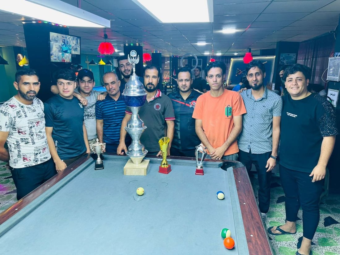 بلياردو هيت ينتهي بفوز كريم العاصي بعد 11 شوطاً (صور)