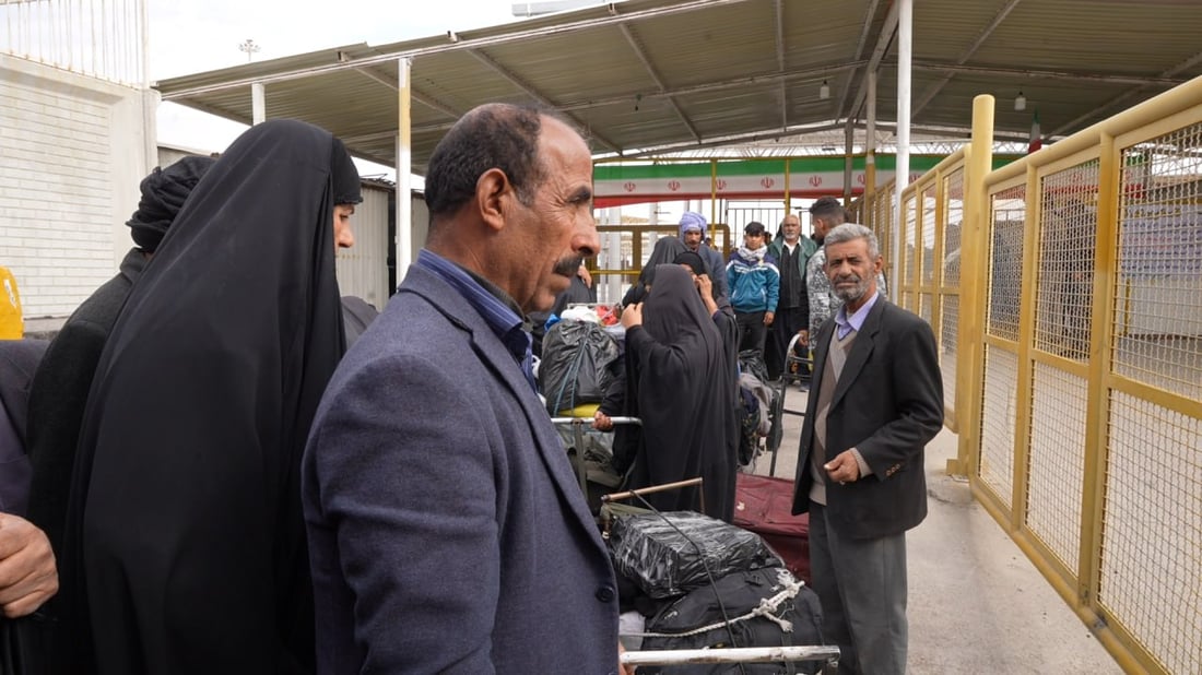 إحصائية أسبوعية: زخم كبير في منفذ الشلامجة وحركة الشاحنات لا تتوقف (صور جوية)