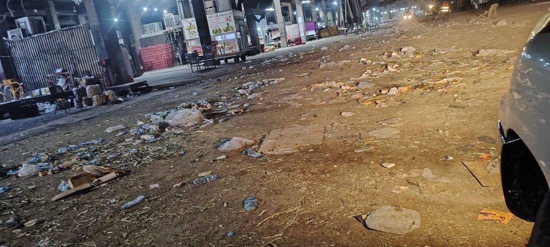 شەوانی هەینی نزیکەی 10 تۆن زبڵ و خاشاک لە عەلوەی هەولێر کۆدەکرێتەوە