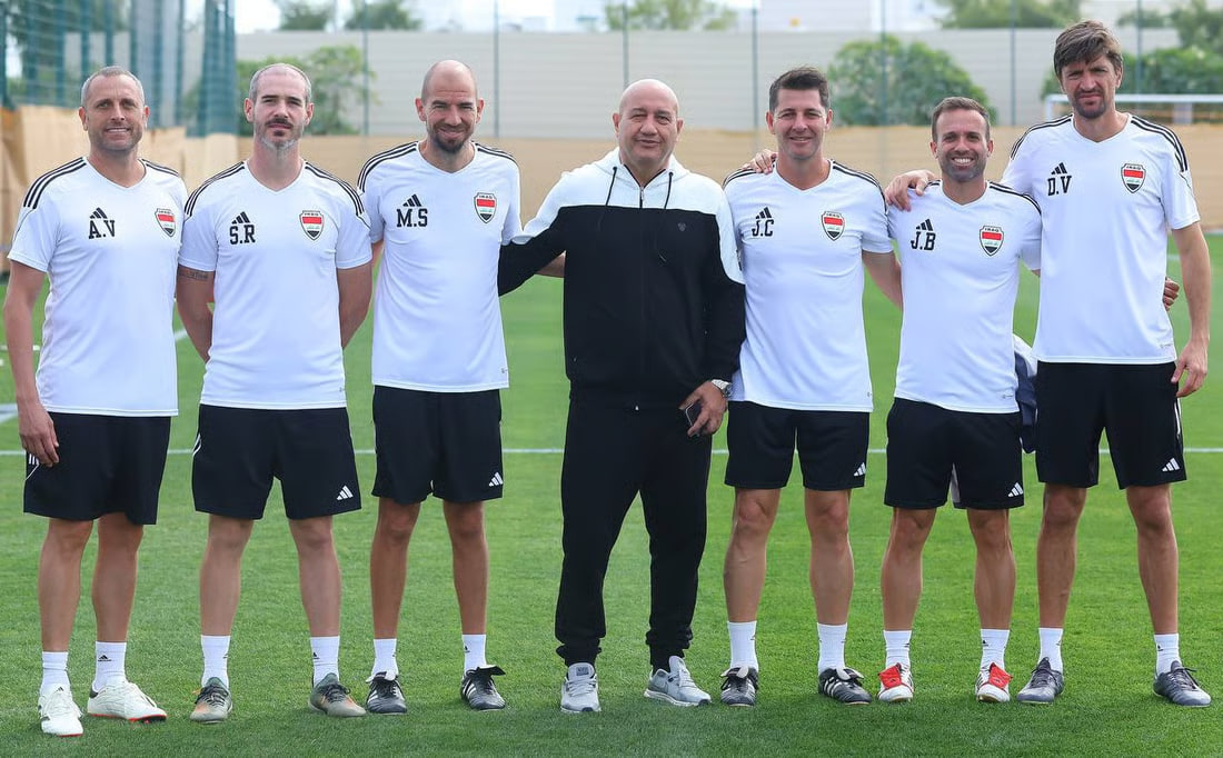 Photos: Iraqi football team gears up for Asian Cup round of 16