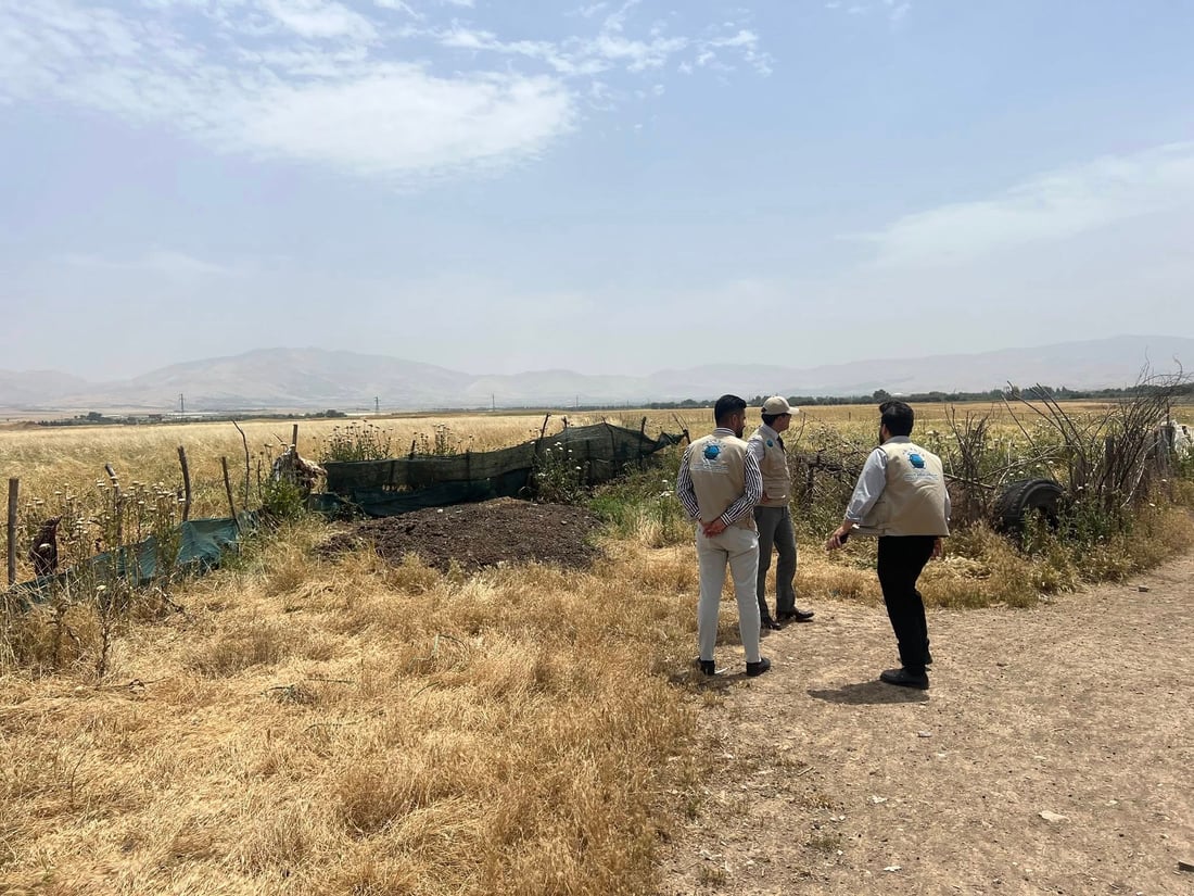 ژینگه‌ى هه‌ڵه‌بجه‌ شوێنی به‌خێوكردنى ئاژه‌ڵه‌كان رێكده‌خاته‌وه‌