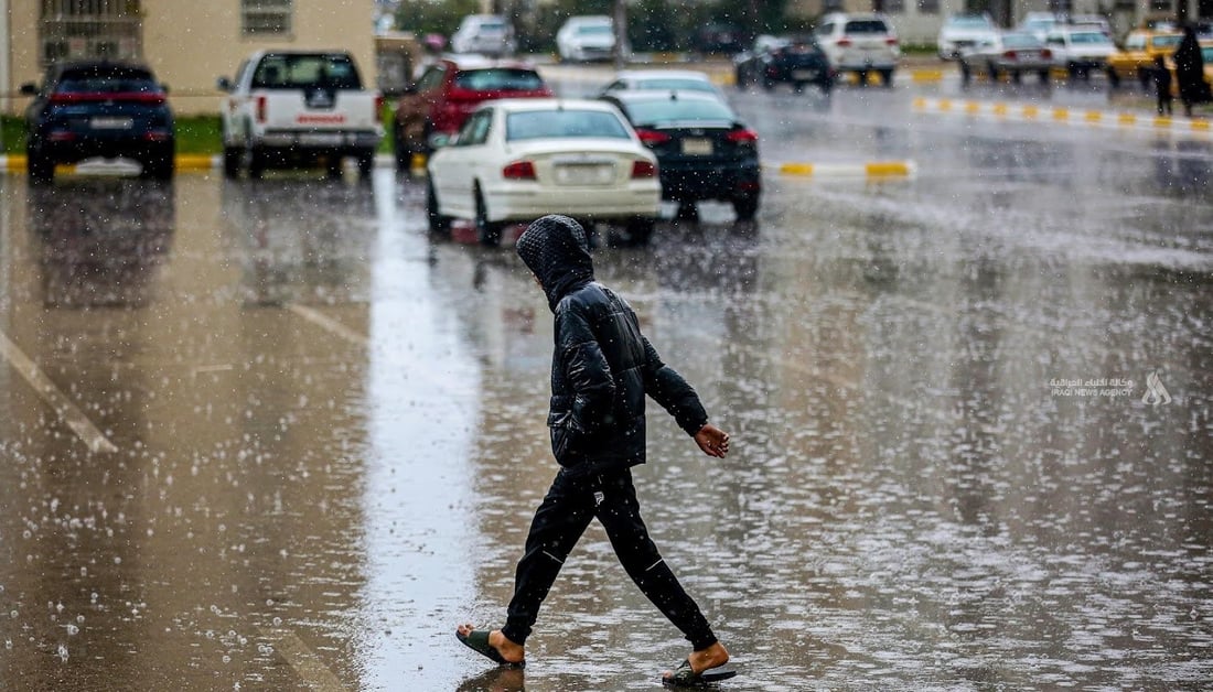 المرور تنشر إرشادات للسائقين مع موجة الأمطار في العراق