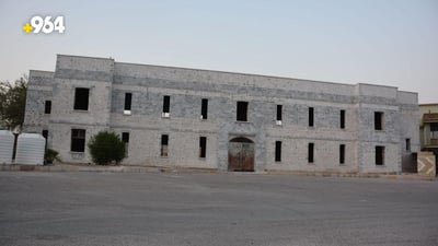 شيده البريطانيون قبل 100 عام.. السليمانية تستأنف ترميم “قصر كفري” (صور)