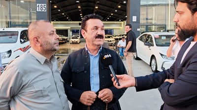 إيران تشحن 40 “لكزس” من أربيل يومياً.. زادت 60 ورقة ومن يشتري في حرب طهران؟