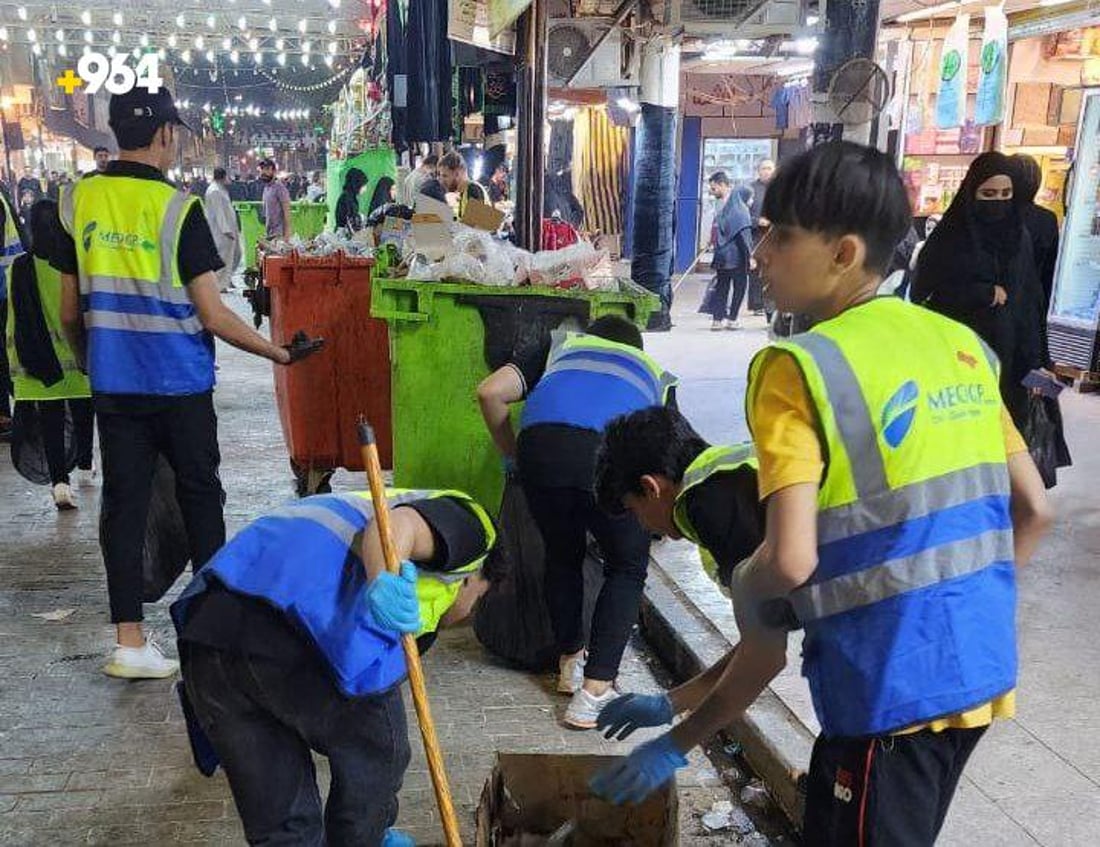 صور: بلدية السماوة لا تغطي 1600 موكب والمتطوعون نظفوا الشوارع بعد ليلة الزناجيل