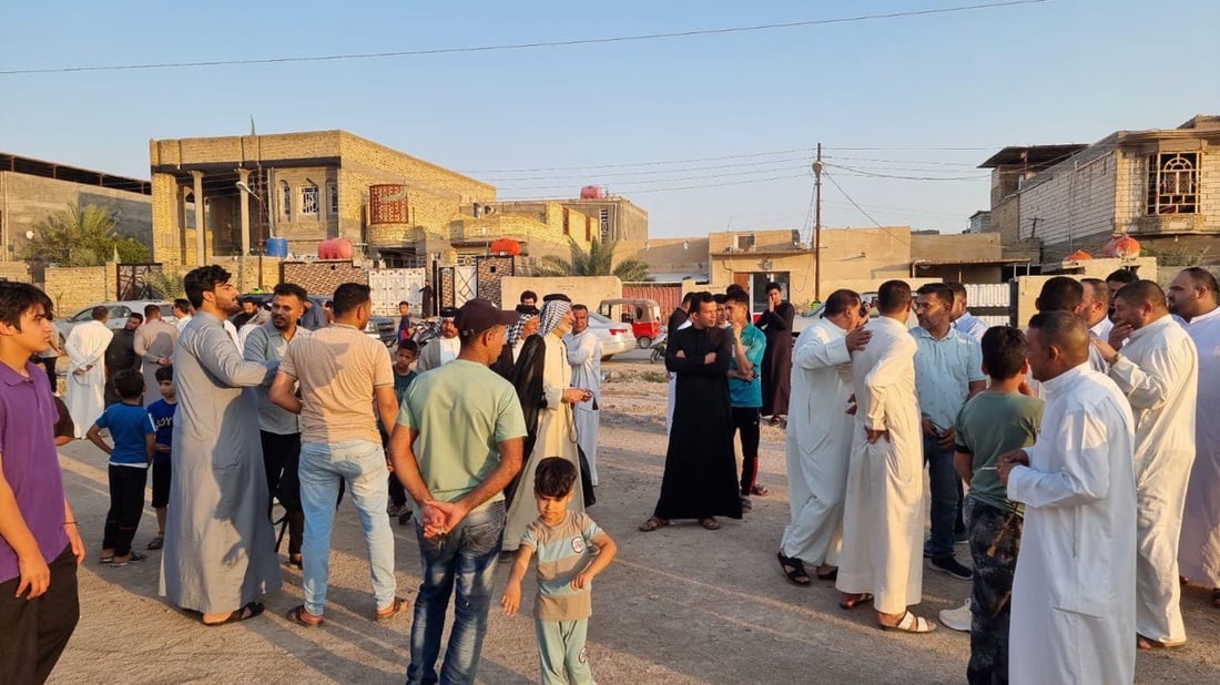 متظاهرون في القرنة يتوعدون بغلق القائمقامية احتجاجاً على اعتقال أحد الناشطين