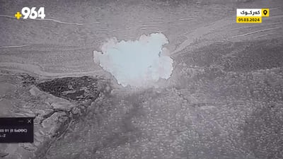 بە فڕۆکەی F-16 هێرش کرایە سەر چەکدارانی داعش لە کەرکوک