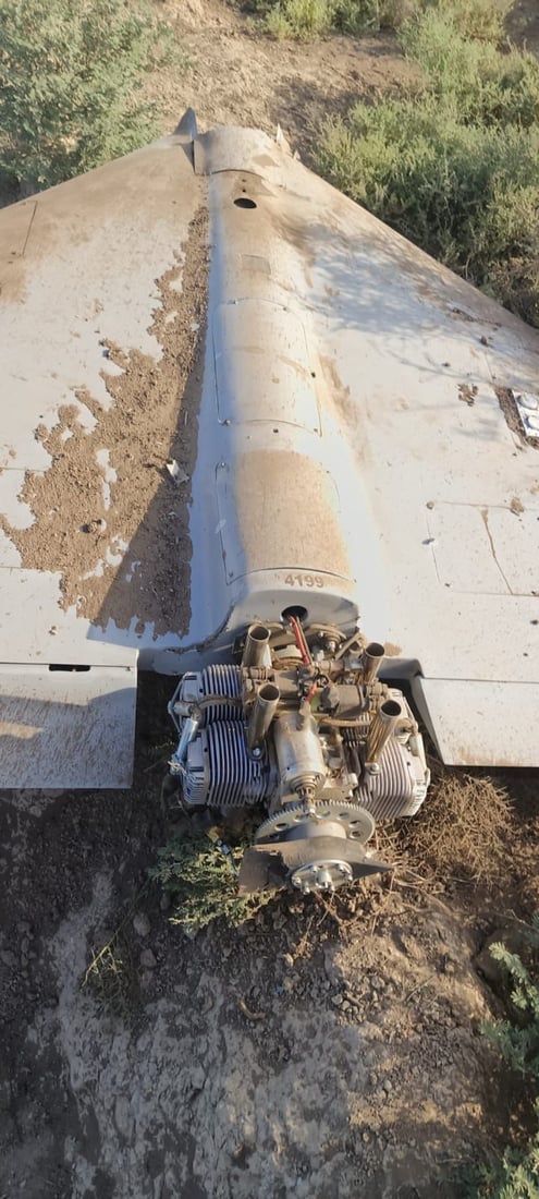 صور من ميسان: العثور على 3 مسيرات سقطت في قلعة صالح والميمونة