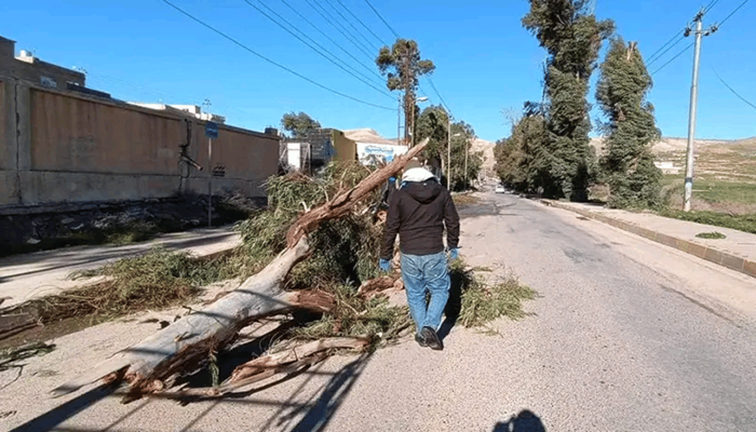 شارەوانی کۆیە مەرجی هەیە بۆ چاککردنەوەی ئەو کەپرانەی رەشەبا تێکیداون