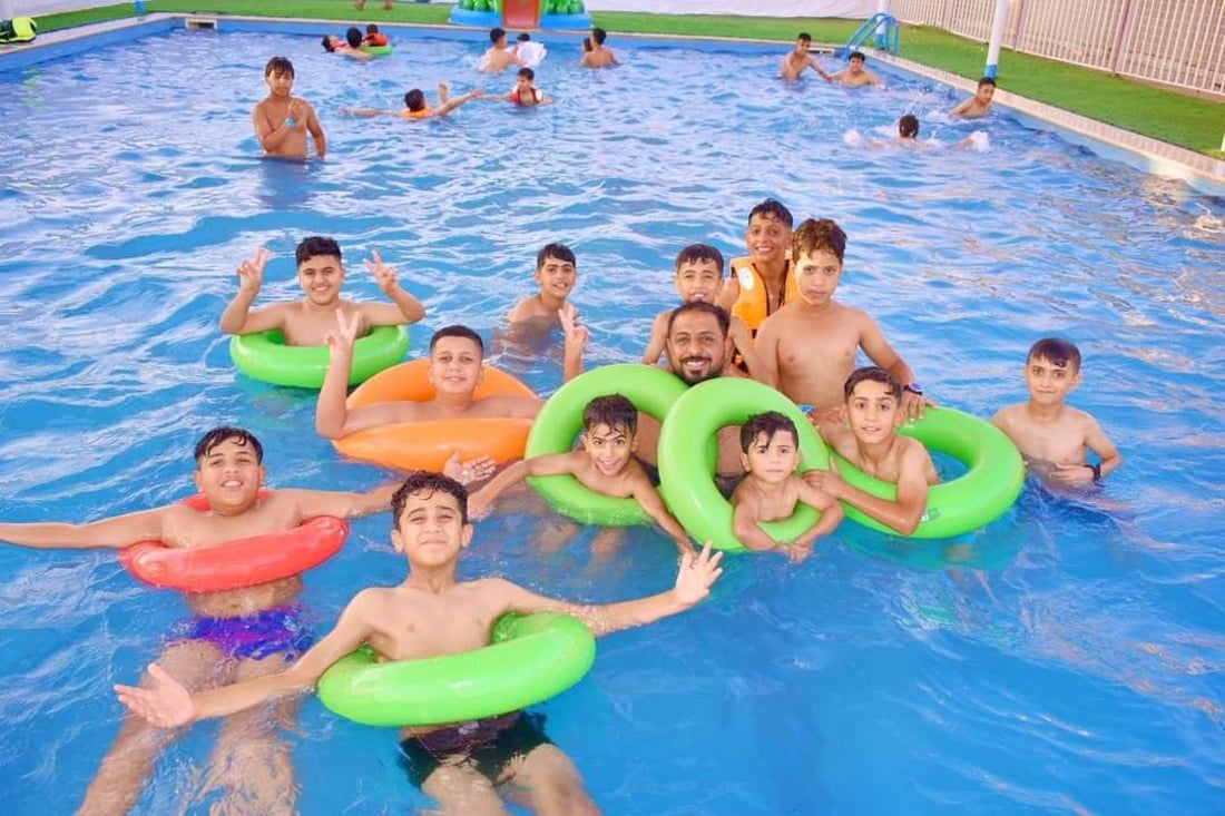 صور من المدينتين خلال صيف المثنى: السماوة في المسابح.. والرميثة في “القزويني”