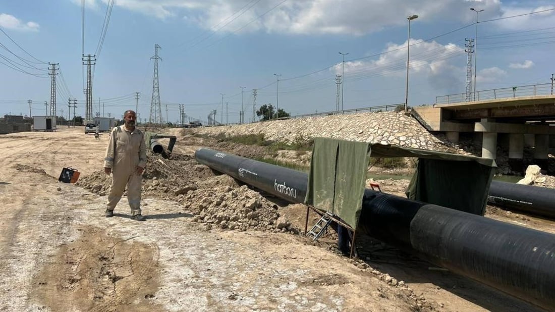 شمال البصرة يتنازل عن شرب ماء الفرات.. وأنابيب عملاقة ستنقل إليه مياه دجلة