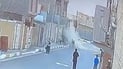 کڵاوەى موشەک یان درۆن بووە؛ کەوتە خوارەوە و پێنج منداڵى بریندار کرد