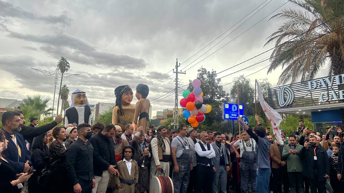 هەشتەمین فێستیڤاڵی نێودەوڵەتیی شانۆی شەقامی کەرکوک دەستیپێکرد