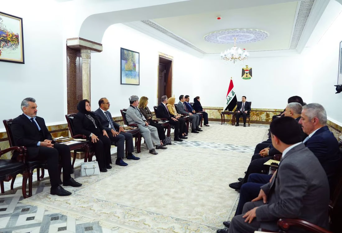 Sudani meets Kurdish MPs
