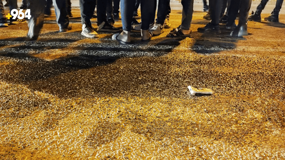 بەهۆی رووداوێکی هاتوچۆ ماتۆڕسوارێک گیانی لەدەستدا