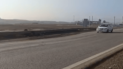 لافاوەکە رۆچوونی زەوی لەسەر رێگای چەمچەماڵ – سلێمانی دروستکردووە