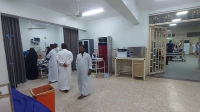 كاميرا 964 في مستشفى بلد قبل قليل.. حالات اختناق بعد العاصفة الترابية