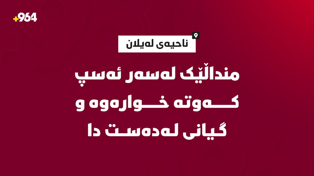 منداڵێک لەسەر ئەسپ کەوتە خوارەوە و گیانی لەدەست دا