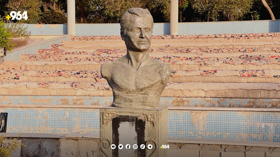 پەیکەرە تاقانەکەی ئەردەلان بەکر بەتەواوی فەرامۆشکراوە