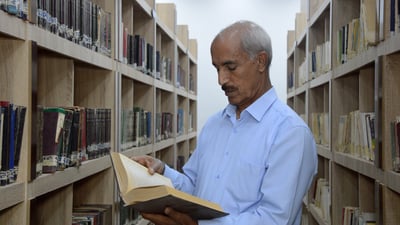 20 ألف كتاب في تكريت من أيام الشبّو.. كاميرا 964 بين رفوف الصرح المجدد