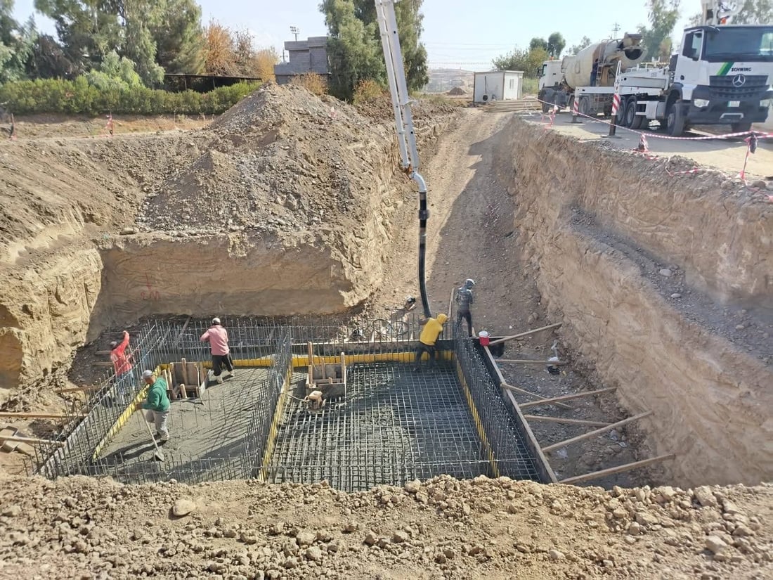 دەست بە جێبەجێکردنی وێستگەی سیستمی ئاودان بۆ دارستانی قەزای خەبات کرا