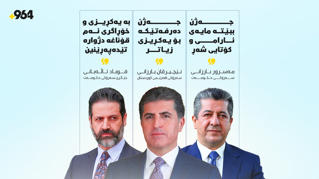 سەرکردەکان جەژن بە دەرفەتێک بۆ یەکڕیزی و کۆتاییهاتنی شەڕ دەبینن