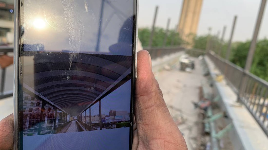 الطوبجي لم تعد تخاف مجسّر المرور.. الأمانة جددت الحديد وستضع سقفاً كذلك