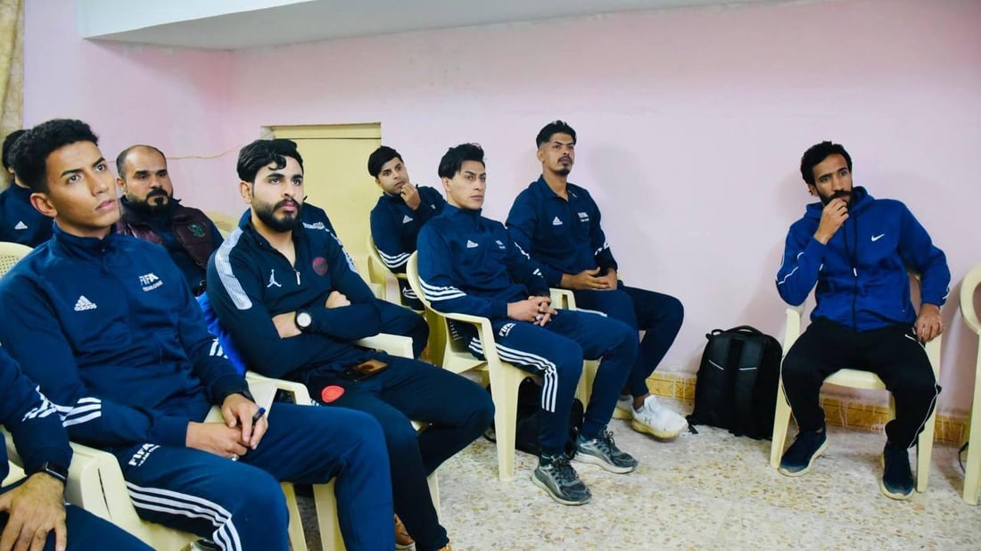 صور: الحكم البصري البارز حسين فلاح يدرّب الشباب في خور الزبير 3 أيام