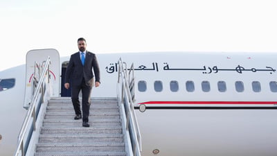 علي الزيدي يصل إلى واشنطن للقاء ترامب