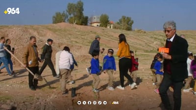  دەوروبەری بەنداوی ئەڵوەن سەوز دەکرێت