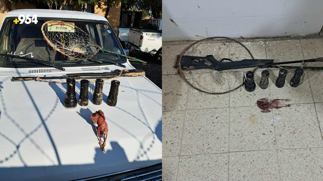  لە سنووری چەمچەماڵ چوار کەس و لە سەید سادق کەسێک دەستگیر کران 