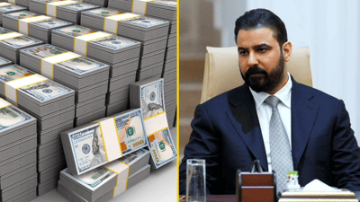 بارێک دۆلاری ئەمریکی گەیشتە بەغدا