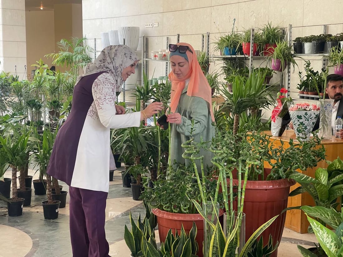 صور: نباتات نادرة في أول معرض للزراعة بالنجف وطموحات لنقل التجربة لمحافظات أخرى