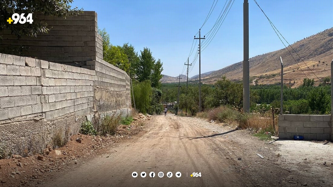 رێگای گوندی ئالانە نۆژەن دەکرێتەوە