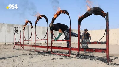 Interior minister observes police training at ‘Dublin’ school in Iraq