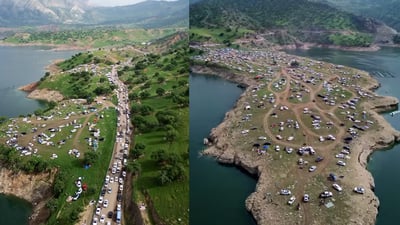 رۆژنە 50 هەزار گەشتیار سەردانى ناوچە گەشتیارییەکانى دەربەندیخان دەکەن