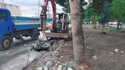 لە هەڵەبجە باخچەیەک لەناو بازاڕ دروست دەکرێت