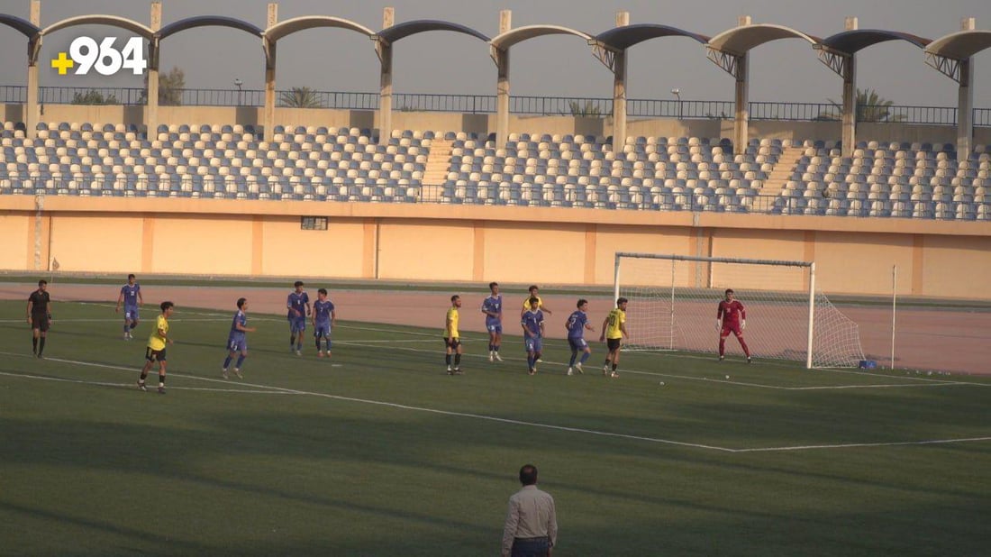 مباراة بابل والمثنى تنتهي بطرد لاعب وتعادل سلبي في بطولة الجمهورية للمنتخبات