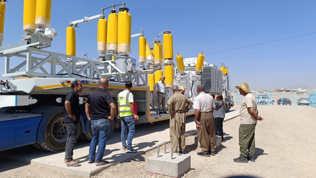 وێستگەیەکی کارەبایی گەڕۆک لە حاجیاوا دادەنرێ