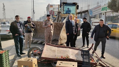 سەوزە و میوە فرۆشەکانی سەرشەقام سزا دەدرێن و دەگات بەیەک ملیۆن دینار