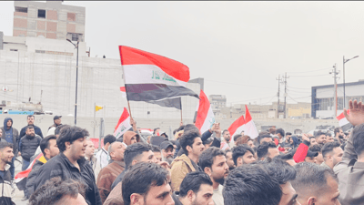 هاندەرانی عێراق لە هەولێر لەسەر دۆڕانی تیپەکەیان چی دەڵێن؟