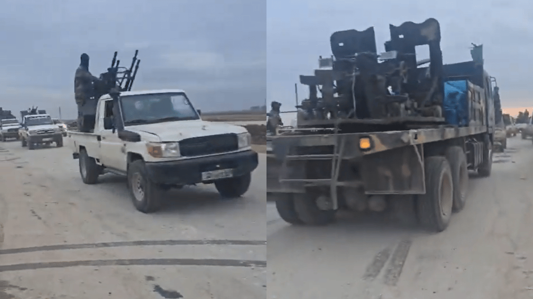 گروپە چەکدارەکان و سوپای سوریا چوونەناو دێرحافر