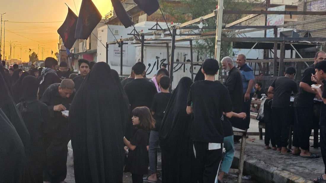 صور: مشاية “بنات الحسن” انطلقت في طويريج